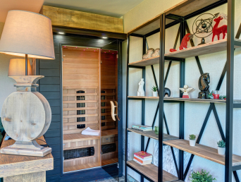 Presidential suites with private sauna