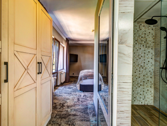Presidential suites with private sauna