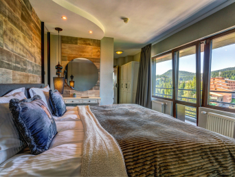 Presidential suites with private sauna