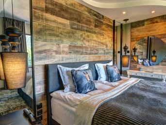 Presidential suites with private sauna